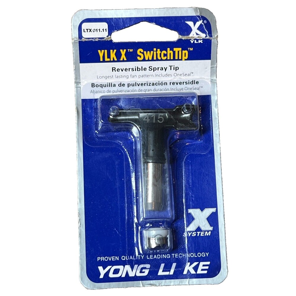 Yong Li Ke YLK X SwitchTip Reversible Spray Tip 415 X System LTX 11.11 NIB NEW